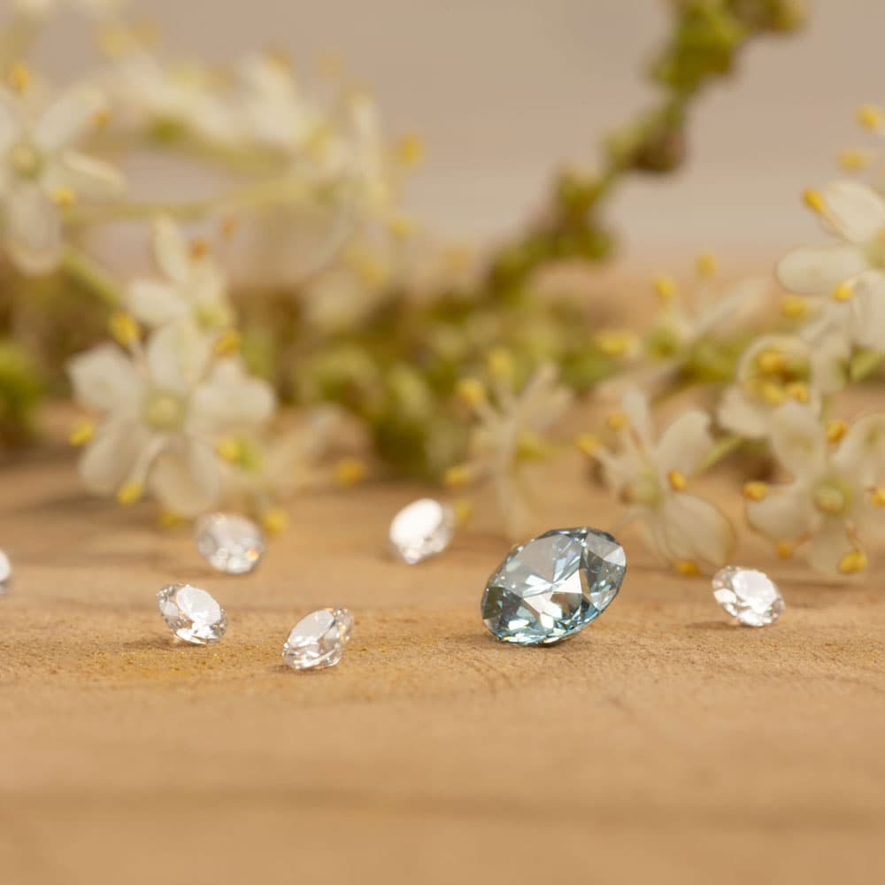 Blauer Erinnerungsdiamant – Eternal Diamond